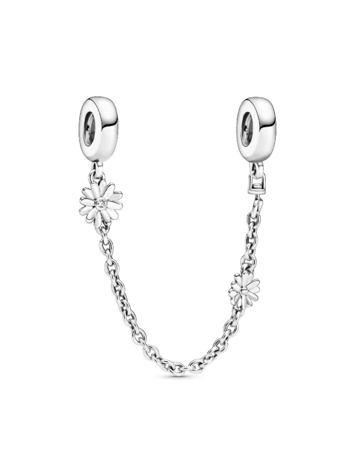 Daisy Flower Safety Chain Charm - Image 3