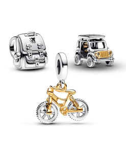 Let's Go On An Adventure Charm Trio