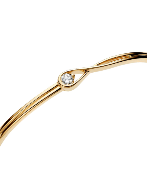 Pandora Infinite 14k Gold Lab-grown Diamond Bangle - Image 5