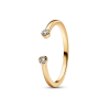 Pandora Era Bezel Lab-Grown Diamond Open Ring