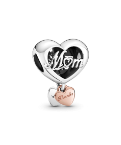 Thank You Mum Heart Charm