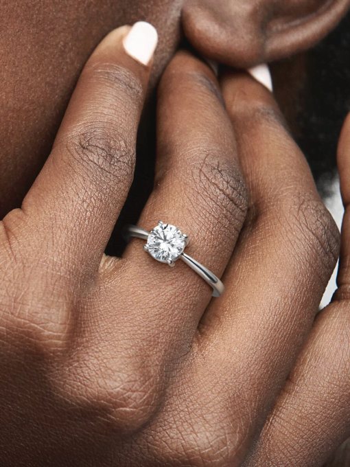 Sparkling Solitaire Ring - Image 2