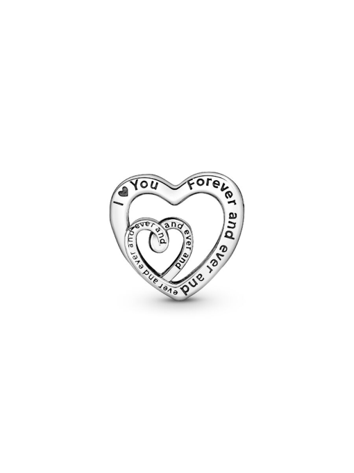 Entwined Infinite Hearts Charm - Image 5