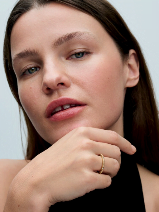 Pandora ME Texture & Stones Ring - Image 4