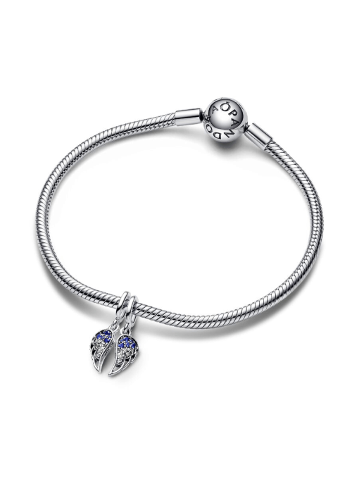Sparkling Splitable Angel Wings Dangle Charm - Image 6