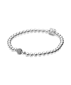 Beads & Pave Bracelet
