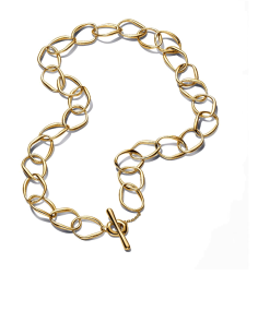 Organically Shaped Link Necklace