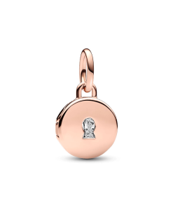 Openable & Engravable Love Locket Dangle Charm