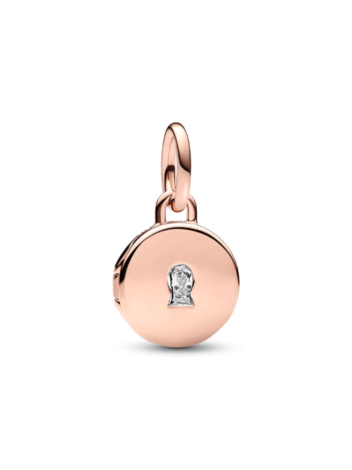 Openable & Engravable Love Locket Dangle Charm