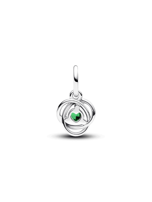 Green Eternity Circle Dangle Charm - Image 7