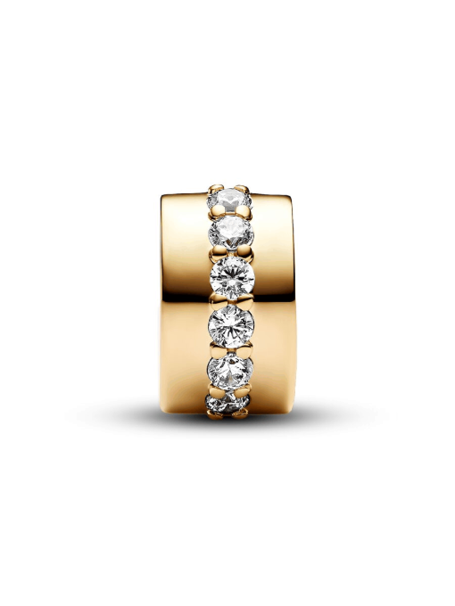 Clear Sparkling Row Clip Charm - Image 7