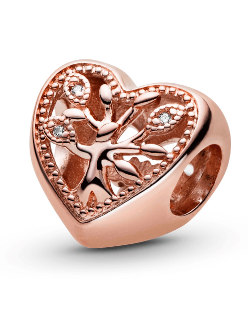 Openwork Family Tree Heart Charm - Image 7