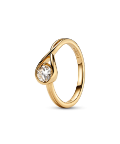 Pandora Infinite 14k Gold Lab-grown Diamond Ring
