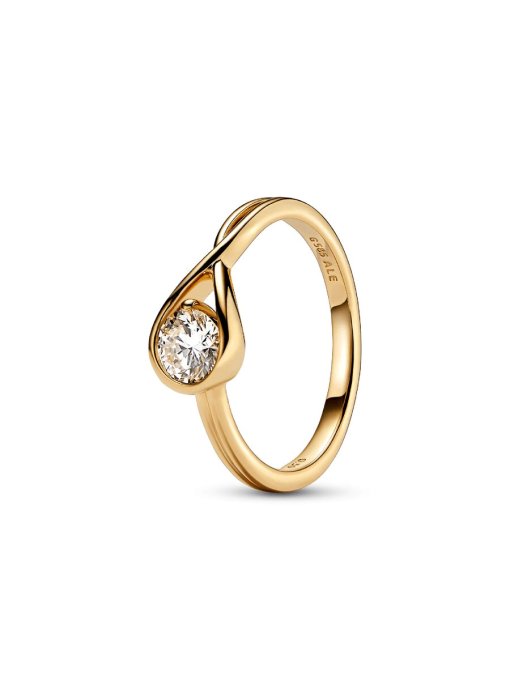 Pandora Infinite 14k Gold Lab-grown Diamond Ring