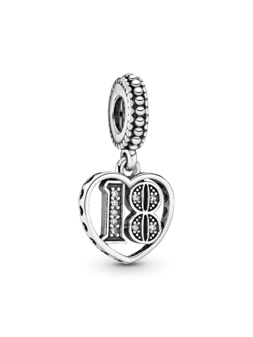 18th Celebration Dangle Charm - Image 3