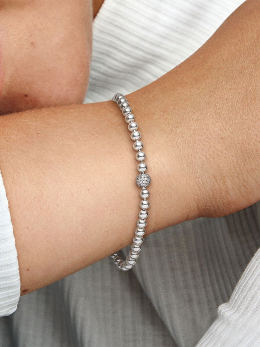 Beads & Pave Bracelet - Image 2