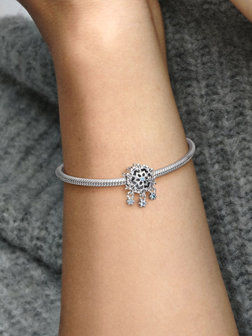 Icy Snowflake Drop Charm - Image 2
