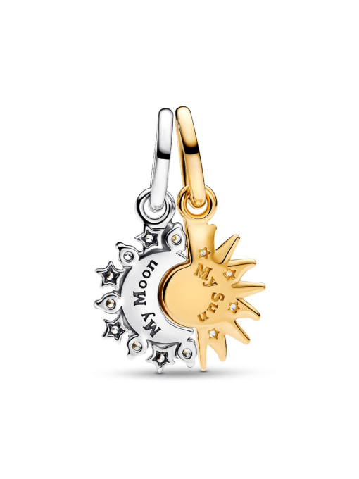 Splittable Sun & Moon Dangle Charm - Image 4