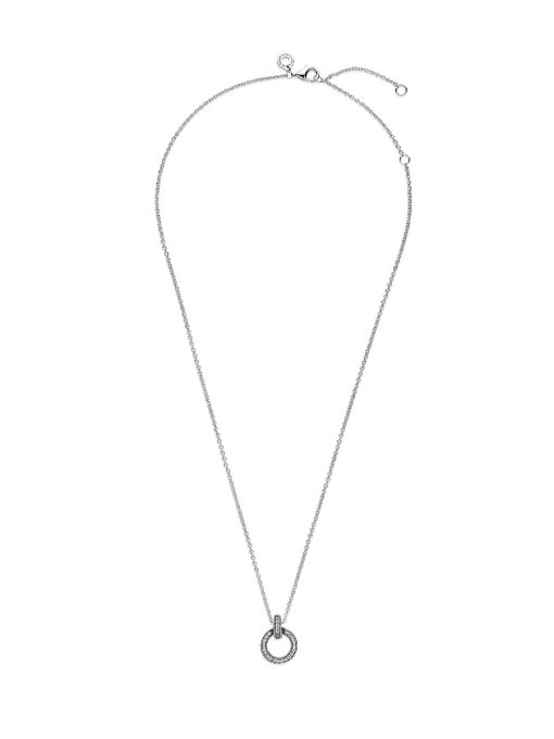 Double Circle Pendant & Necklace - Image 5