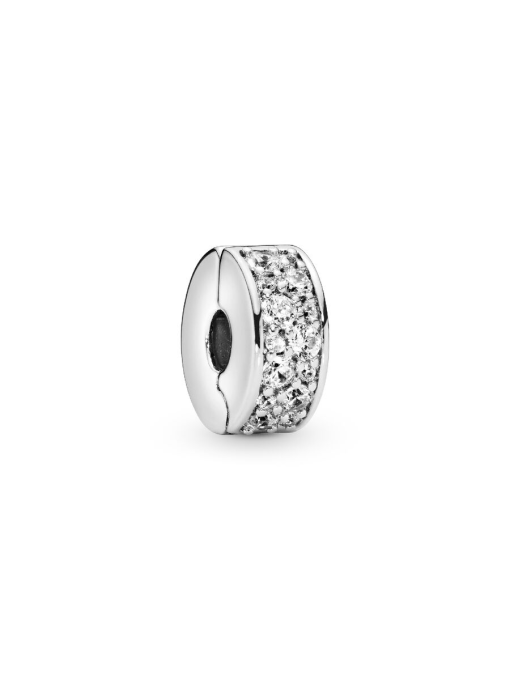 Clear Pave Clip Charm - Image 3