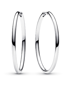 Pandora Moments 40 mm Charm Hoop Earrings