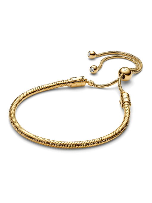 Snake Chain Slider Bracelet - Image 3
