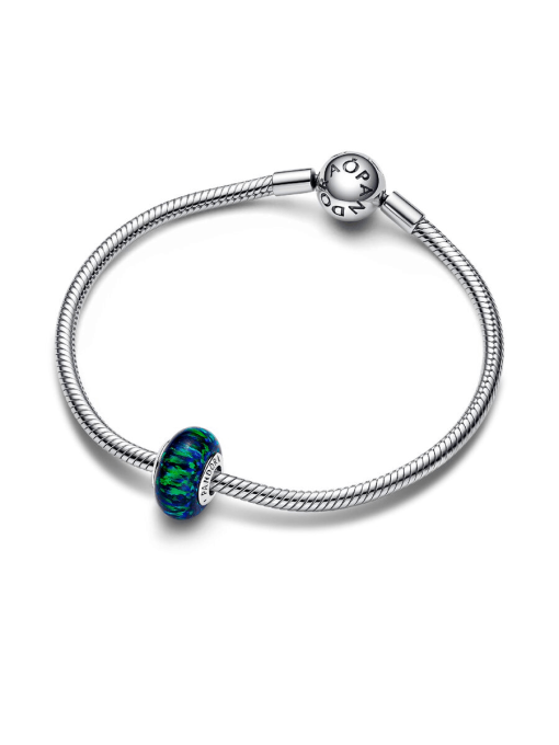 Opalescent Green Charm - Image 6