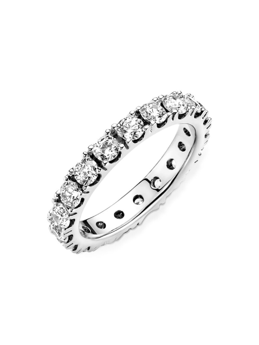 Sparkling Row Eternity Ring - Image 8