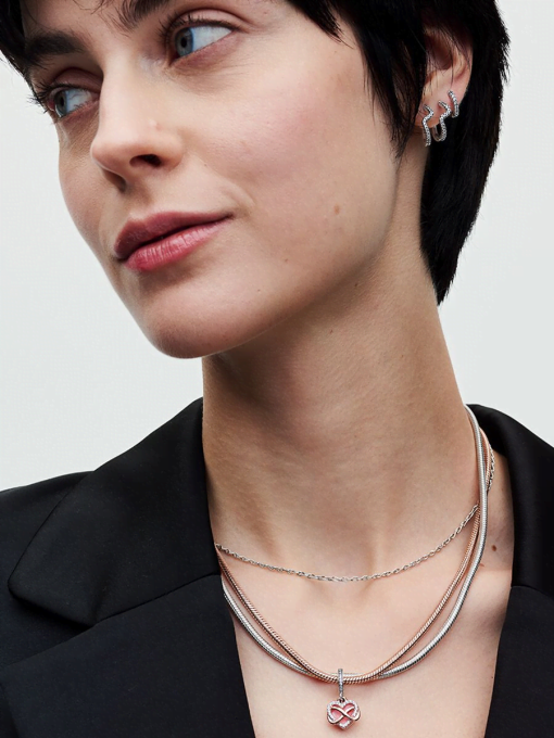 Pandora Moments Snake Chain Necklace - Image 7