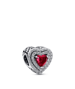 Sparkling Levelled Heart Charm