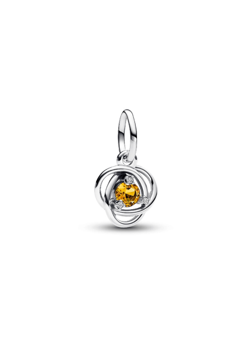 Honey Eternity Circle Dangle Charm - Image 3