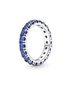 Sparkling Row Eternity Ring