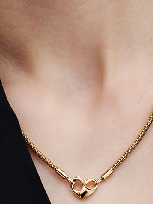 Studded Chain Necklace - Image 2