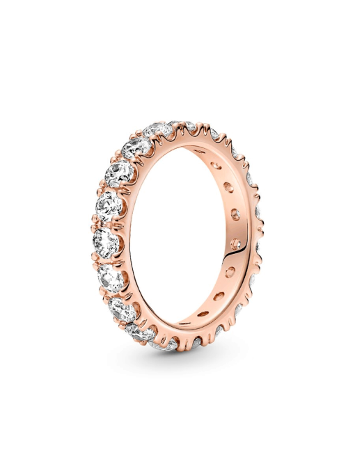 Sparkling Row Eternity Ring - Image 3