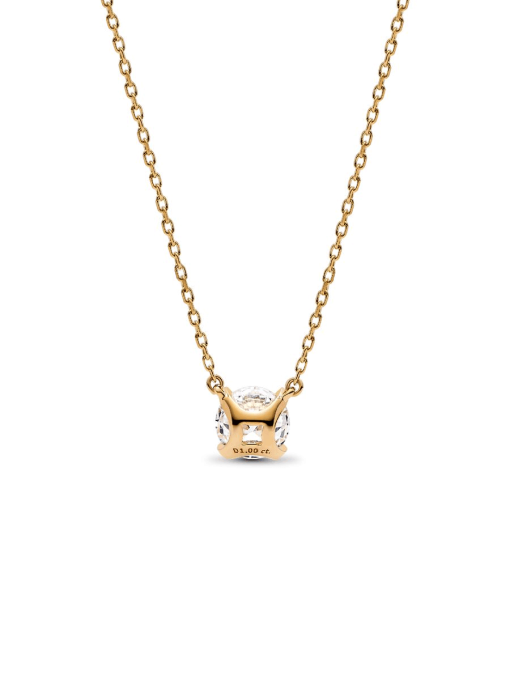 Pandora Era 14k Gold Lab-grown Diamond Pendant Necklace - Image 4