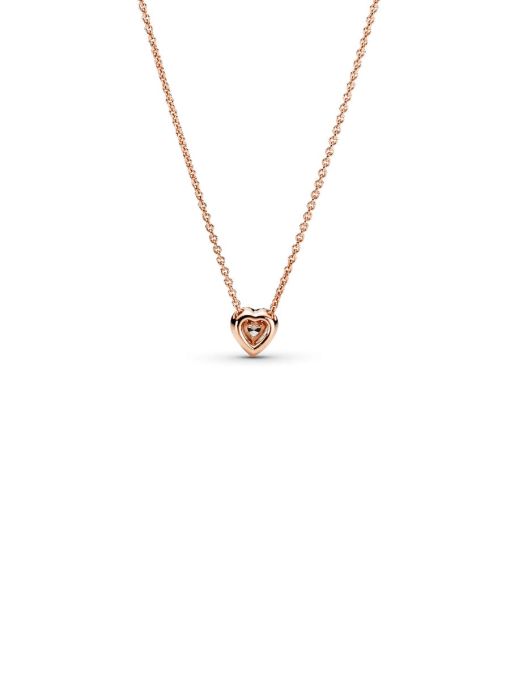 Sparkling Heart Collier Necklace - Image 3