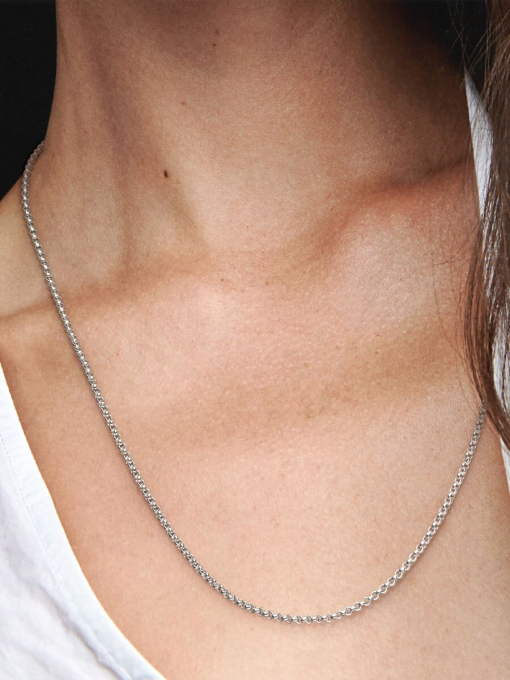 Rolo Chain Necklace - Image 2