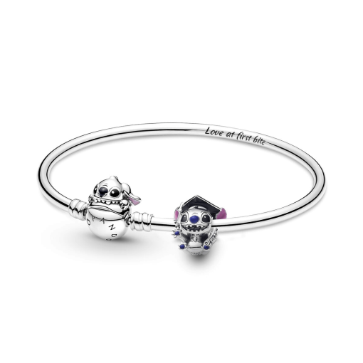Disney Stitch Graduation Charm Bracelet