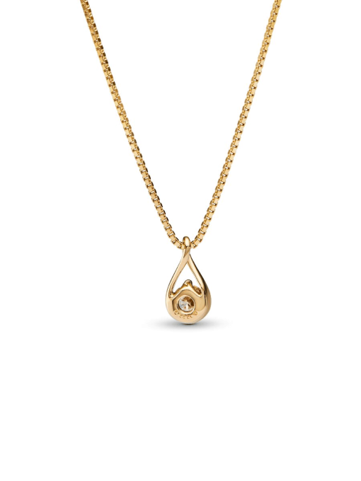 Pandora Infinite 14k Gold Lab-grown Diamond Pendant Necklace - Image 4