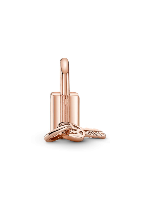 Padlock & Key Dangle Charm - Image 8
