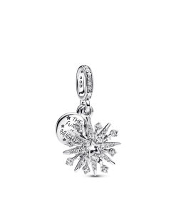 Sparkling Firework Double Dangle Charm