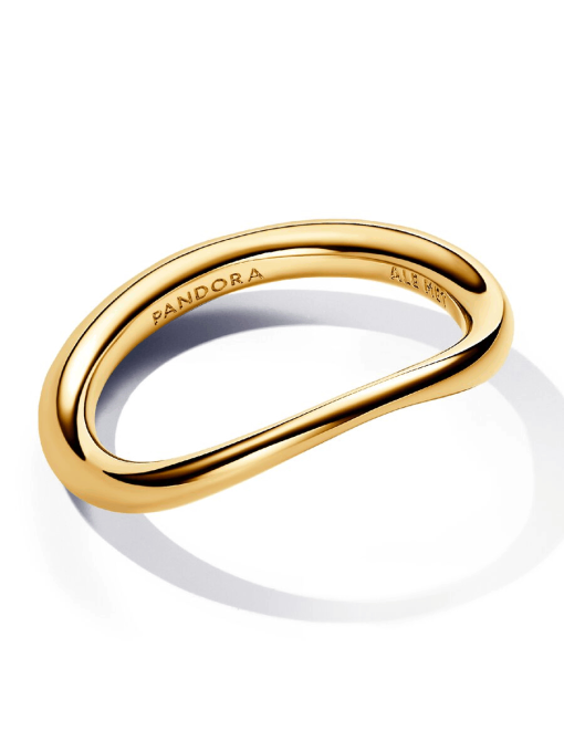 Organically Shaped Band Ring - Image 4