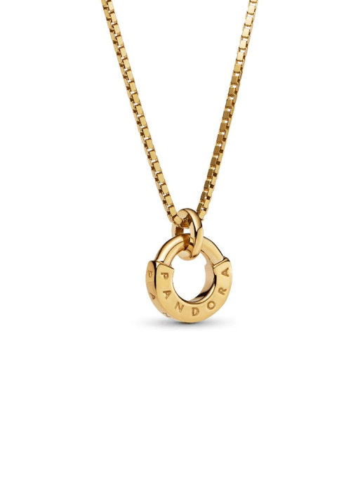 FINAL SALE - Pandora Signature I-D Collier Pendant & Necklace - Image 5