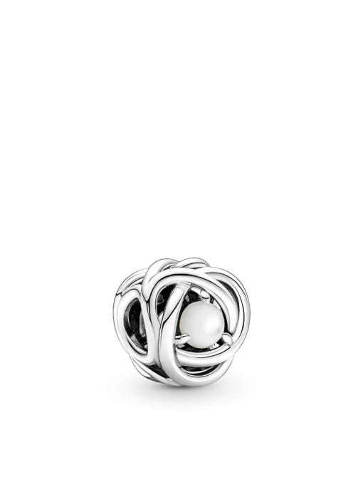 June Birthstone Eternity Circle O Pendant Set - Image 5