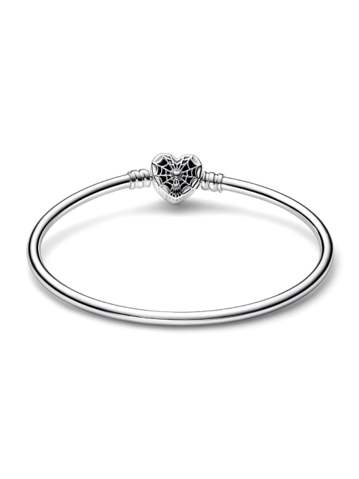 Pandora Moments Marvel Spider-Man Mask Clasp Bangle - Image 6