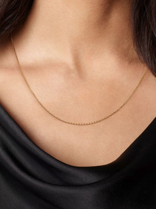 Pandora Talisman 14k Gold Cable Chain Necklace - Image 2