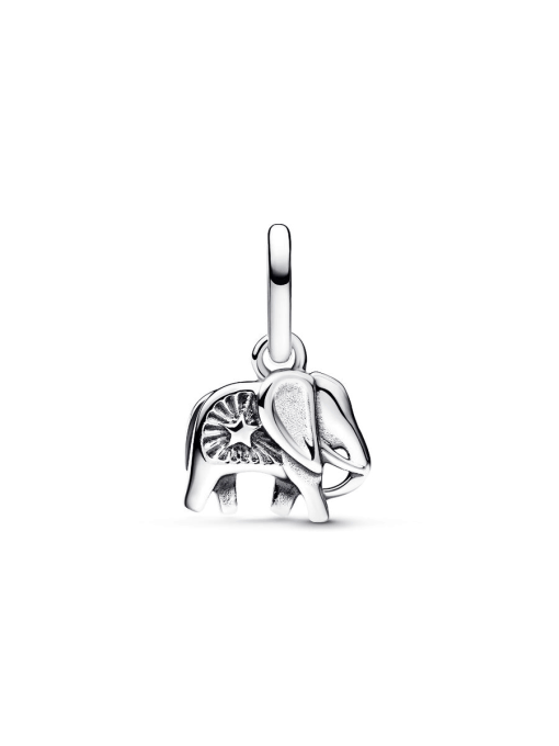 Turquoise-colored Elephant Mini Dangle Charm - Image 7