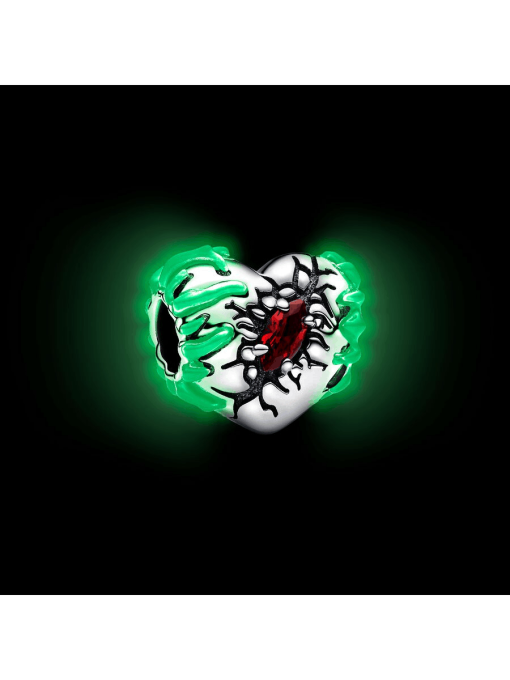 Stranger Things Glow-in-the-dark Heart Charm - Image 8