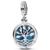 Glow-in-the-dark Infinity Tree Double Dangle Charm