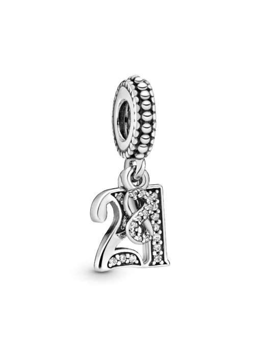 21st Celebration Dangle Charm - Image 3